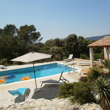 Lorgues, La Tourelle, Immense Piscine, Plongeoir, Vue, Au Grand Calme Villa Eksteriør billede